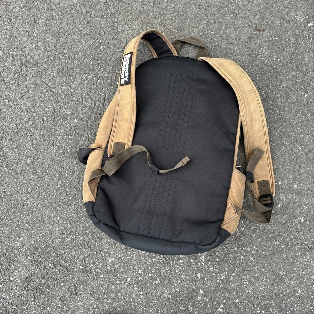 Superdry Small PATCHES Backpack Bag Brown 